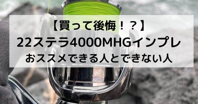 22ステラC5000XG 青シール個体シイラで3回使用